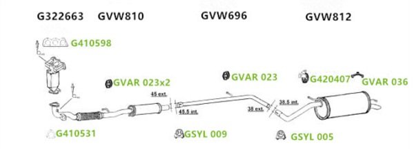 GT Exhausts G930890