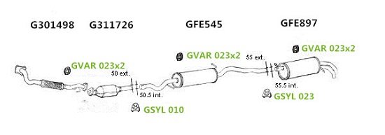 GT Exhausts G361238