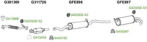GT Exhausts G930869