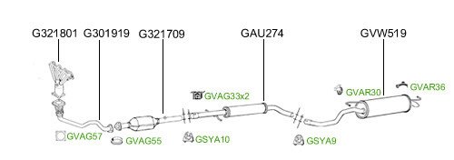 GT Exhausts GVOG5