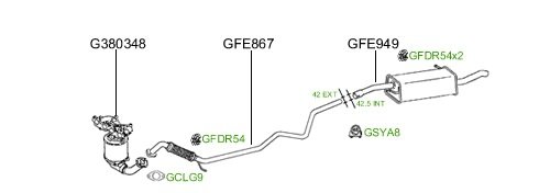 GT Exhausts G361630