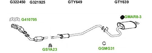 GT Exhausts G900497
