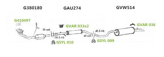 GT Exhausts G780096