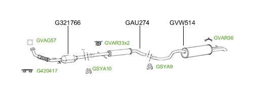 GT Exhausts G780083