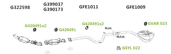 GT Exhausts G361962