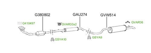GT Exhausts G930958