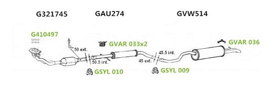 GT Exhausts G780078