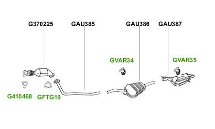 GT Exhausts G900436