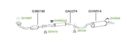 GT Exhausts G931212