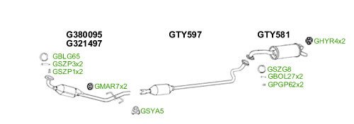 GT Exhausts G900508