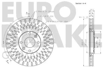 EUROBRAKE 5815203737