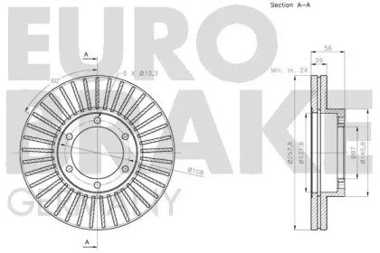 EUROBRAKE 5815203535