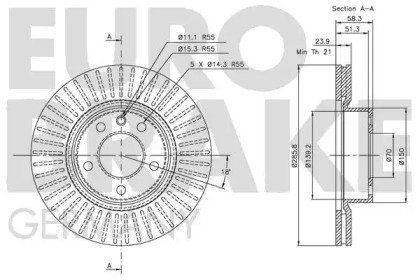 EUROBRAKE 5815203620