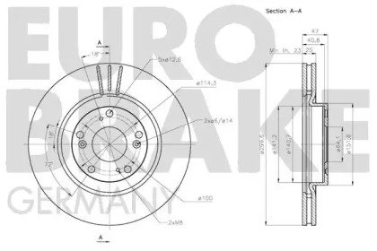 EUROBRAKE 5815202654