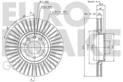 EUROBRAKE 5815203653