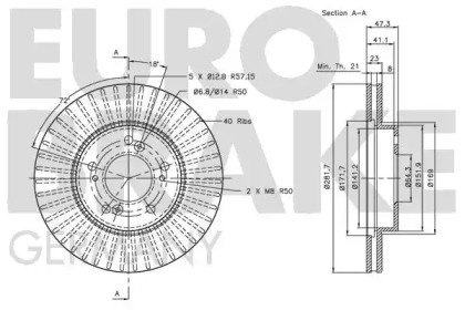 EUROBRAKE 5815202626