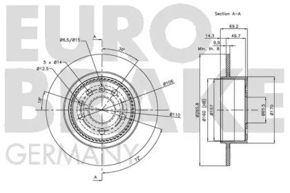 EUROBRAKE 5815204110