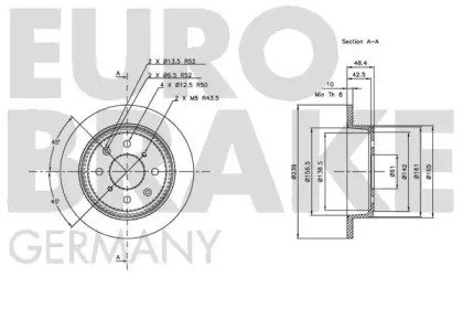 EUROBRAKE 5815202613