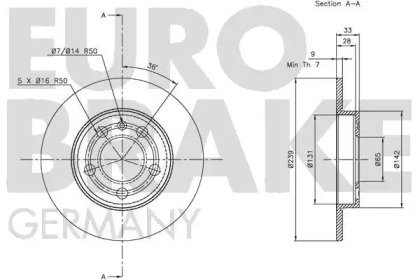 EUROBRAKE 5815204779