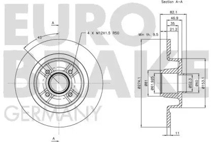 EUROBRAKE 5815203935