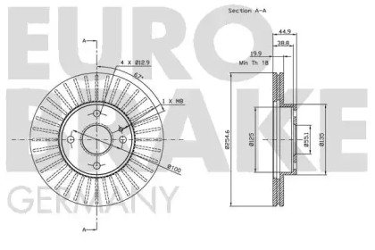 EUROBRAKE 5815203237