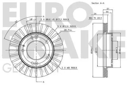 EUROBRAKE 5815203504