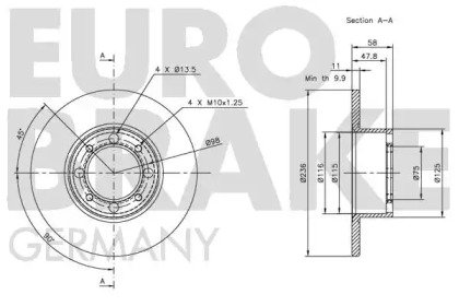 EUROBRAKE 5815201807