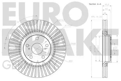 EUROBRAKE 58152045129