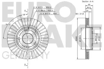 EUROBRAKE 5815203913