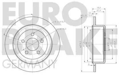 EUROBRAKE 5815209332