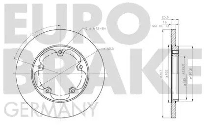 EUROBRAKE 5815202595