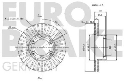 EUROBRAKE 5815203907