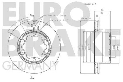 EUROBRAKE 58152047124