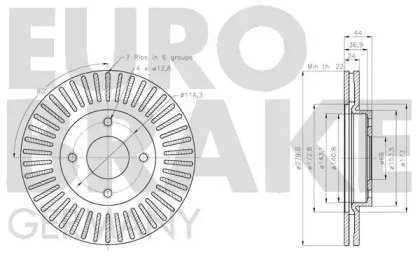 EUROBRAKE 5815202283