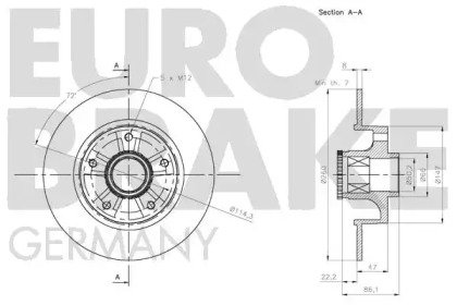 EUROBRAKE 5815203973