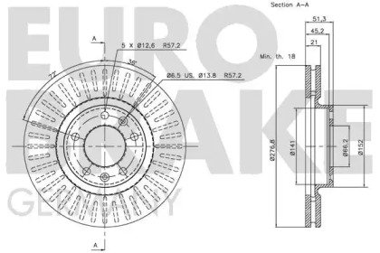 EUROBRAKE 5815204020