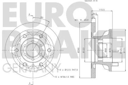 EUROBRAKE 5815202338