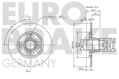 EUROBRAKE 5815203917