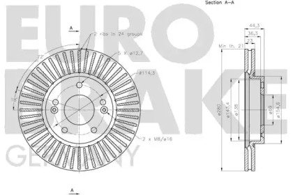 EUROBRAKE 5815203538