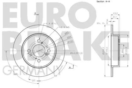 EUROBRAKE 5815205225