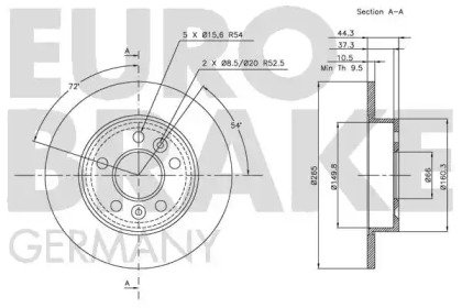 EUROBRAKE 5815203915