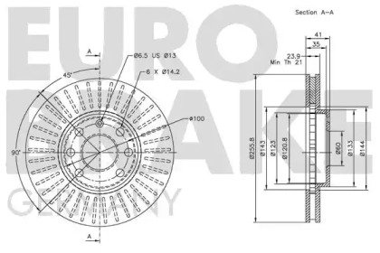 EUROBRAKE 5815203629