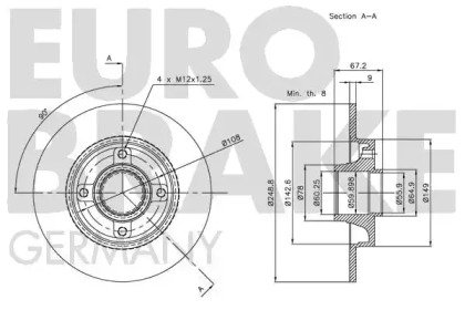 EUROBRAKE 5815201939