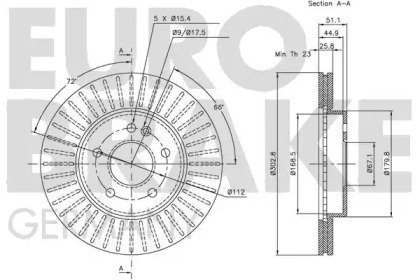 EUROBRAKE 5815203347