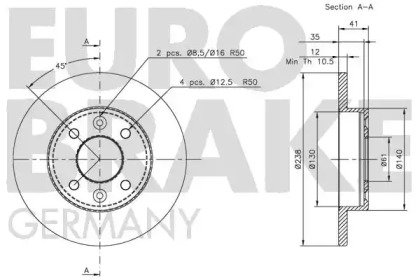 EUROBRAKE 5815203908