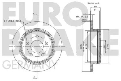 EUROBRAKE 5815209307