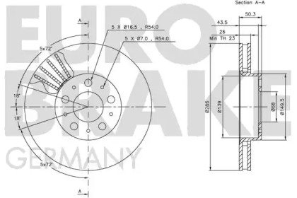 EUROBRAKE 5815204841