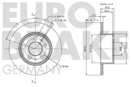 EUROBRAKE 5815204802