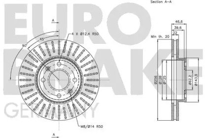 EUROBRAKE 5815203523