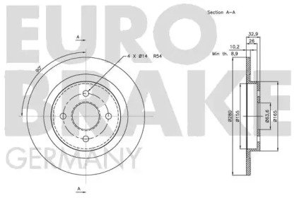 EUROBRAKE 5815202574